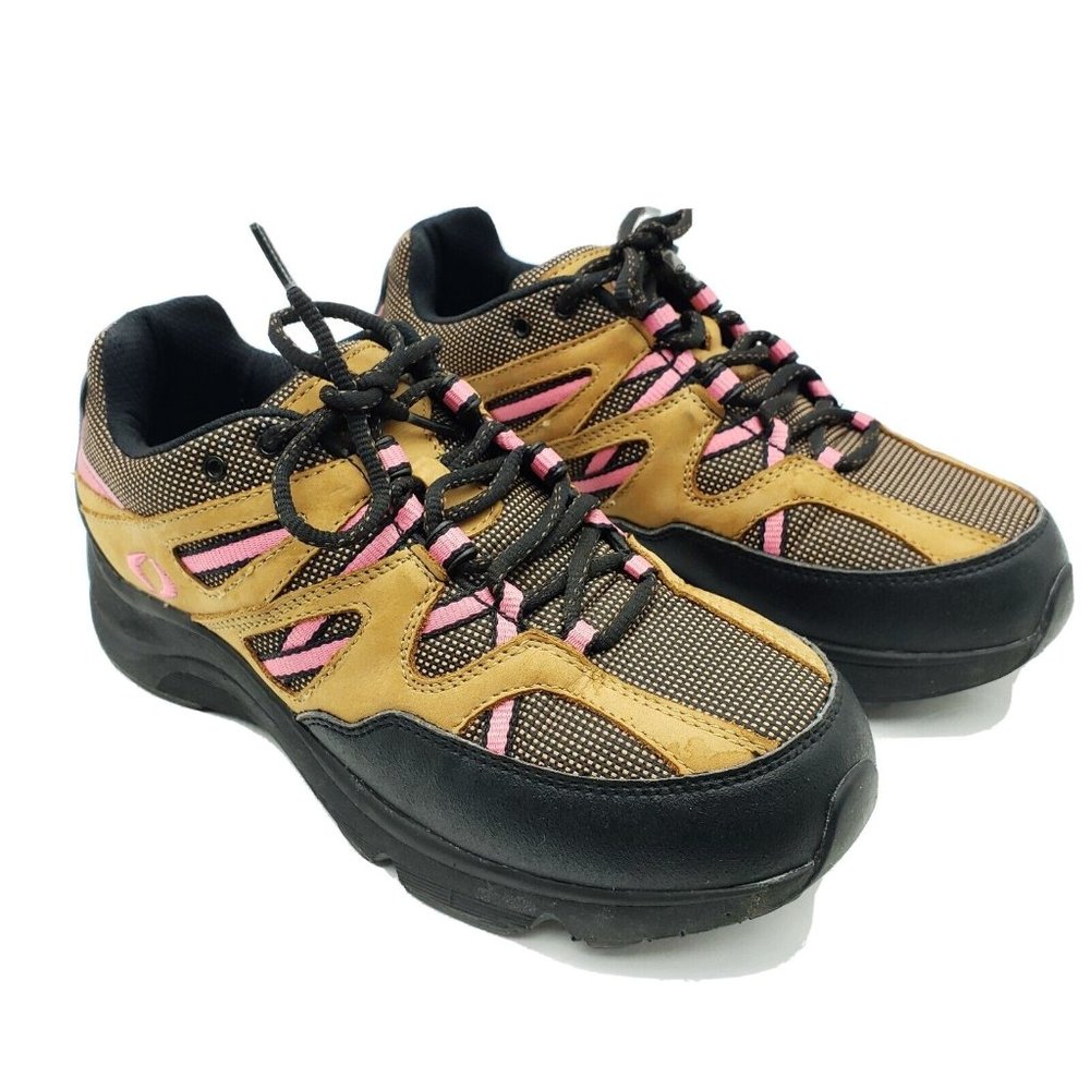 Apex Sierra Trail Runner  Brown/Pink  Shoe Extra Depth Size 8W V752